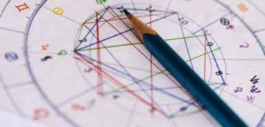 Vista aproximada de mandala astrológica para ilustrar artigo sobre o que é ascendente