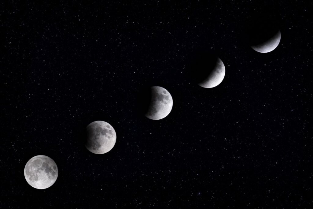 fases da lua para calendário lunar 2024