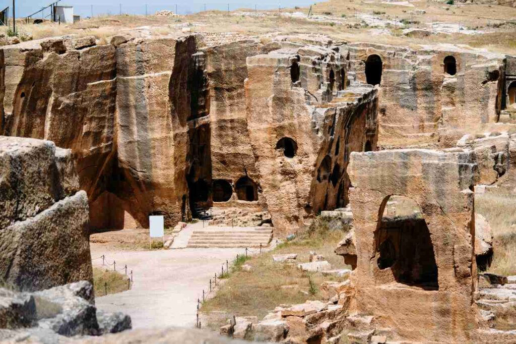 Cidade antiga de Dara. Ruínas da Mesopotâmia, para ilustrar artigo sobre quando surgiu a astrologia. Mardin, Turquia