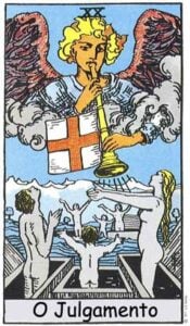 Arcano O Julgamento no tarot Rider-Waite-Smith