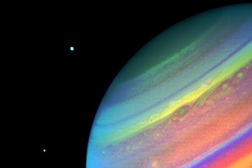 imagem de Saturno via Nasa