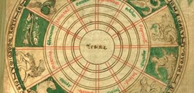 Diagrama do Zodíaco do século 12 - Walters Art Museum